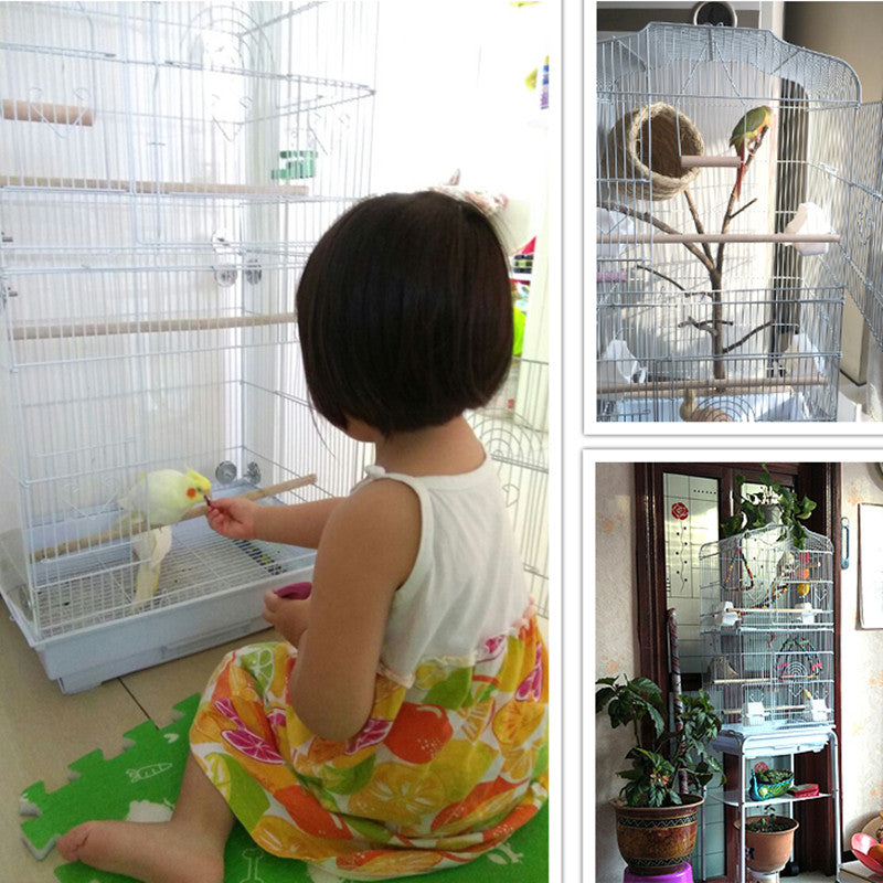Discover the Ultimate Portable Pet Display Wire Bird Parrot Cage